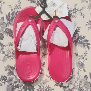 Crocs flip flops